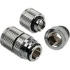 Bitspower Touchaqua Vanduo Outlet G1/4 Inch Female Thread - 2 Pack, Sidabrinis
