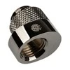 Bitspower X-Cross Adapteris G1/4 inch male to G1/4 inch female – 5mm offset, glossy juodas