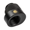 Bitspower X-Cross Extension Offset – carbon juodas