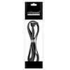 CableMod Basics Universelles 12V-2×6-Cable, 90° Connector, 16-Pin to 16-Pin – juodos spalvos, 60 cm, var. B