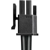 „CableMod Basics Universelles 12V-2×6“ laidas, 90° jungtis, 16 kontaktų į 16 kontaktų – juodos spalvos, 60 cm, A variantas