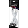 „CableMod C-Series Pro“ tiltelinis jungiamasis kabelis – B variantas, 90°, 16 kontaktų į 4 x 8 kontaktų PCIe, baltos spalvos