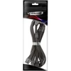 „CableMod C-Series Pro“ tiltelinis jungiamasis kabelis – A variantas, 90°, 16 kontaktų į 4 kontaktų 8 kontaktų PCIe, juodos spalvos
