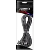 „CableMod C-Series Pro“ tiltelinis jungiamasis kabelis – B variantas, 90°, 16 kontaktų į 4 x 8 kontaktų PCIe, anglies pluošto