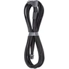 „CableMod C-Series Pro ModMesh 12V-2®“ 6 colių kabelis, 90° jungtis, skirtas „Corsair Type 5 RMx Shift“ maitinimo šaltiniams, anglies pluošto, 65 cm