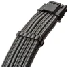 „CableMod C-Series Pro ModMesh 12V-2® 6“ kabelis, su apvalkalu, 16 kontaktų į 4 x 8 kontaktų, skirtas „Corsair Type 4“ ir 3 maitinimo šaltiniams – anglies pluošto, 60 cm