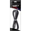 „CableMod C-Series Pro ModMesh 12V-2®“ 6 colių kabelis, 90° jungtis, skirtas „Corsair Type 5 RMx Shift“ maitinimo šaltiniams, anglies pluošto, 65 cm