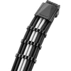 CableMod C-Series PRO ModMesh 12VHPWR Cable Kit for Corsair RM, RMi, RMx (Juodas Label) - juodas/baltas
