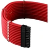 CableMod C-Series PRO ModMesh 12VHPWR Cable Kit for Corsair RM, RMi, RMx (Juodas Label) – raudonos spalvos
