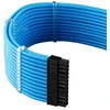 CableMod C-Series PRO ModMesh 12VHPWR Cable Kit for Corsair RM, RMi, RMx (Juodas Label) – mėlynos spalvos