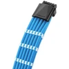 CableMod C-Series PRO ModMesh 12VHPWR Cable Kit for Corsair RM, RMi, RMx (Juodas Label) – mėlynos spalvos