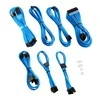 CableMod C-Series PRO ModMesh 12VHPWR Cable Kit for Corsair RM, RMi, RMx (Juodas Label) – mėlynos spalvos