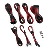 „CableMod“ „CableMod C-Series PRO ModMesh 12VHPWR“ kabelių rinkinys, skirtas „Corsair RM“, „RMi“, „RMx“ (juodos etiketės) – juodas/raudonas