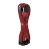 CableMod C-Series PRO ModMesh 12VHPWR to 3x PCI-e Cable for Corsair – 60cm, raudonos spalvos