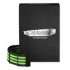 CableMod C-Series PRO ModMesh Cable Kit for RMi/RMx/RM (Juodas Label) – juodos spalvos/hellžalios spalvos