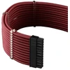 CableMod C-Series PRO ModMesh Cable Kit for Corsair AXi/HXi/RM (Geltona Label) – juodos spalvos/raudonos spalvos