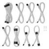 CableMod C-Series Pro ModMesh Cableset for Corsair RMi, RMx ir RM PSU – baltos spalvos