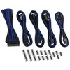 CableMod Classic ModMesh Cable Extension Kit – 8+6 Series – juodas/mėlynas