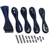 CableMod Classic ModMesh Cable Extension Kit – 8+6 Series – juodas/mėlynas