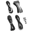 CableMod PRO ModMesh 12VHPWR Cable Extension Kit – juodos spalvos/baltos spalvos