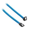 CableMod ModMesh Right Angle SATA 3 Cable 60cm - light mėlynas
