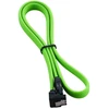 „CableMod ModMesh“ stačiakampis SATA 3 kabelis, 60 cm, šviesiai žalias