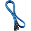 CableMod ModMesh Right Angle SATA 3 Cable 60cm - light mėlynas