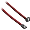 „CableMod ModMesh“ stačiakampis SATA 3 kabelis, 60 cm, Ø 10,7 mm, kraujo raudonumo