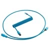 Klaviatūra CableMod PRO Coiled Cable susuktas klaviatūros laidas USB A į Micro USB C, Specturm Mėlyna – 150cm
