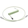 Klaviatūra CableMod PRO Coiled Cable susuktas klaviatūros laidas USB-C į USB Type A, Lime Sorbet – 150cm