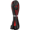 CableMod PRO ModMesh 12VHPWR to 3x PCI-e Cable – 45cm, juodos spalvos/raudonos spalvos