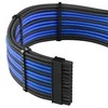 CableMod PRO ModMesh Cable Extension Kit – juodos spalvos/mėlynos spalvos