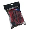 CableMod PRO ModMesh Cable Extension Kit – carbon/raudonos spalvos
