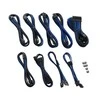 CableMod PRO ModMesh RT ASUS/Seasonic/Phanteks Cable Kits – juodos spalvos/mėlynos spalvos