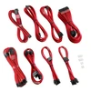 CableMod RT-Series PRO ModMesh 12VHPWR Dual Cable Kit for ASUS/Seasonic – raudonos spalvos