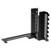 „CableMod“ vertikalus vaizdo plokštės laikiklis su PCIe x16 jungtimi, 1x DisplayPort, 1x HDMI – juodos spalvos