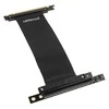 „CableMod“ vertikalus vaizdo plokštės laikiklis su PCIe x16 jungtimi, 2x DisplayPort – juodos spalvos