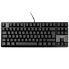 Klaviatūra CHERRY G80-3000N RGB TKL MX tylūs raudoni jungikliai, DE-išdėstymas, juodas