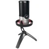 CHERRY UM 6.0 ADVANCED USB MIC - FOR STREAMING/OFFICE Sidabrinis/BLAC