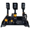 CONSPIT CPP EVO 3 V2 Pedalset, hydraulischer Bremszylinder, mit Kupplungspedal - juodas