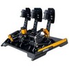 CONSPIT CPP EVO 3 V2 Pedalset, hydraulischer Bremszylinder, mit Kupplungspedal - juodas