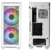 COOLER MASTER PC dėklas HAF 500 Midi bokštas ARGB baltas