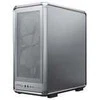 „Cooler Master“ korpusas „MasterFrame 500 Mesh“ sidabrinis, permatomas šoninis skydelis, ATX, 2x 200 mm ventiliatoriai, 1x 120 mm ventiliatorius, pilkas