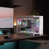 CRI Corsair 2500X RGB „Micro Tower“ Balta