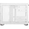 Corsair 2500X Micro-ATX kompiuterio korpusas, Tempered Glass - baltos spalvos, aliuminio