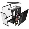Corsair 3500X LX-R PC Case, Mid Tower, E-ATX, RGB, Tempered Glass – juodas