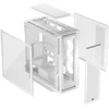 Corsair 5000T PC case, Mid Tower, ATX, Tempered Glass - baltas