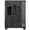 „Corsair AIR 5400 RS-R ARGB“ korpusas, vidutinio dydžio bokštas, grūdintas stiklas, RGB ir juodas, komplekte yra 3 x 120 mm ventiliatoriai