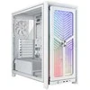 Corsair FRAME 4000X RS PC-case, Midi-Tower, E-ATX - 4x RS120-fan, baltas