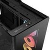 „Corsair FRAME 4500X LX-R RGB“ kompiuterio korpusas, „Mid-Tower“, E-ATX, grūdintas stiklas – Juodas